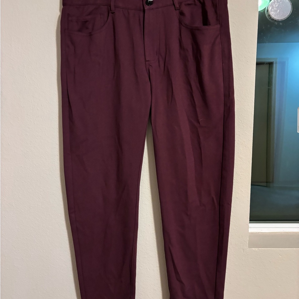 Dapper Boi Deep Burgundy Chinos